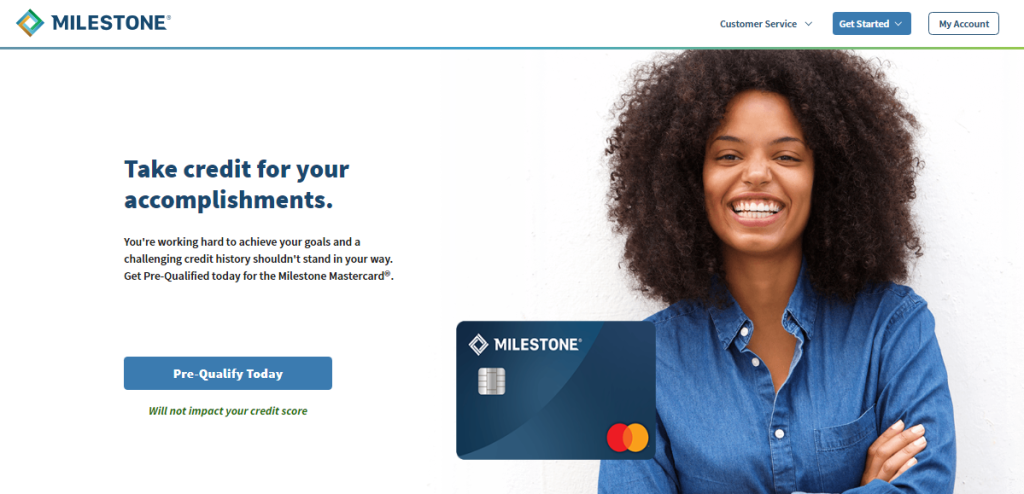 Milestone Credit Card Login